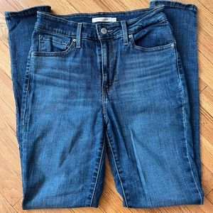 Levi’s 721 High Rise Skinny Jeans